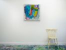 And Everything Along the Way | Oil And Acrylic Painting in Paintings by Claire Desjardins. Item composed of canvas