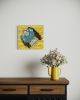 Soaring Free | Wall Sculpture in Wall Hangings by Gila Mosaics Studio. Item made of ceramic & glass compatible with contemporary and coastal style
