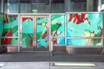 "Dynamism" Mural in Salesforce Transit Center | Murals by Nicole Mueller | Salesforce Transit Center in San Francisco