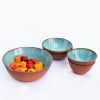 Red Clay Shallow Serving Bowl | Serveware by Tina Fossella Pottery. Item composed of ceramic