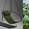 Studio Stirling - Sling Cactus Leather | Swing Chair in Chairs by Studio Stirling. Item composed of fabric and steel in minimalism or modern style