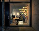 Daydream Under the Penny Vine | Lighting by The Goodman Studio. Item made of glass