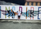 INSPIRE Mural | Street Murals by Trent Thompson | Livermore Mural Festival in Livermore