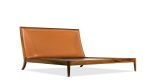 Contemporary Upholstered King Sized Bed by Costantini | Beds & Accessories by Costantini Design. Item composed of wood & fabric
