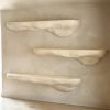 Giant Organic Floating Shelf Console Table Hemp | Shelving in Storage by ZOA concept. Item made of wood works with contemporary style