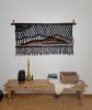 Mountain Modern Macrame Wall Hanging | Wall Hangings by MossHound Designs by Nicole Hemmerly. Item composed of wool compatible with boho and eclectic & maximalism style