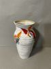 Vase With Underglaze leaf design | Vases & Vessels by Sheila Blunt