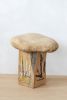 art brut esculpture table | Coffee Table in Tables by VANDENHEEDE FURNITURE-ART-DESIGN. Item composed of wood and stone in boho or contemporary style