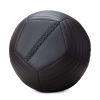 Banded Queen Leather Ball Ottoman | Benches & Ottomans by Moses Nadel | One Hundred Barclay Condominiums in New York. Item made of leather