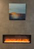 Iridescent Sunset | Oil And Acrylic Painting in Paintings by Monica Gewurz. Item made of canvas
