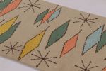 Rug & Kilim’s Mid-Century Modern Rug, Colorful Diamonds | Area Rug in Rugs by Rug and Kilimarea