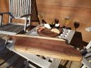 Live Edge Wood Cutting Board | Serving Board in Serveware by Carlberg Design. Item made of walnut works with minimalism style