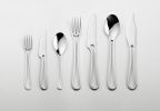 48 Piece Outline Cutlery Set | Utensils by Maarten Baptist. Item composed of steel