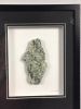 11x14 Framed Stone Artwork (pair of Campan Vert marble) | Wall Sculpture in Wall Hangings by Scott Gentry Sculpture, LLC. Item composed of marble in contemporary style