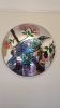 Convex Tui and Pohutukawa Flowers #2 | Mirror in Decorative Objects by Frederick Worrell Art and Design. Item composed of glass