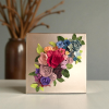 Breath of Spring | Mixed Media in Paintings by Mahreen Ahmad. Item made of canvas works with contemporary & modern style