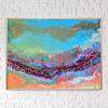Tempest | Mixed Media by Soulscape Fine Art + Design by Lauren Dickinson. Item made of canvas