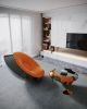 UFO Rocking Chair | Chairs by Mavimatt. Item composed of metal and leather