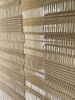 Triptych Fiber Art Hangings | Divider in Decorative Objects by MACRO MACRAME by Maeve Pacheco. Item made of cotton compatible with minimalism and contemporary style