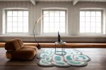 Rug Tratto a Pois Irregular Unusual Shape Contemporary | Small Rug in Rugs by Atelier Tapis Rouge. Item composed of wool compatible with contemporary and modern style