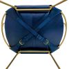 ¨Hug¨Kitchen Bar Stool w/backrest Brass Steel &Natual Leath | Chairs by Jover + Valls. Item composed of steel and leather