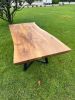 Black Walnut Dining Table - Wood Dining Table - Wood Table | Tables by Tinella Collection. Item made of walnut compatible with modern and rustic style
