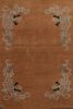 Rug & Kilim’s Chinese Art Deco Rug, Brown with Greek Key | Area Rug in Rugs by Rug and Kilim