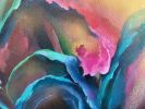 Bloom (tulip painting) | Oil And Acrylic Painting in Paintings by Christiane Papé. Item made of canvas & synthetic