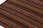 Vintage Tribal Persian Kilim in Polychromatic Stripes by Rug | Area Rug in Rugs by Rug and Kilim