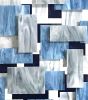 "Arctic" Vert Glass and Metal Wall Sculpture | Wall Hangings by Karo Studios. Item composed of metal and glass