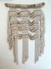 Fresh Water | Macrame Wall Hanging in Wall Hangings by Lizzie DiSilvestro. Item made of cotton with fiber works with boho & coastal style