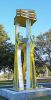 Reaching for Knowledge - Sculpture | Public Sculptures by Gus Lina Art. Item made of aluminum