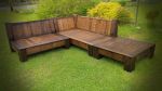 Custom reclaimed white oak sectional- commission piece | Couches & Sofas by Paul's Green Barn