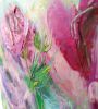 Pink delicate damask roses | Paintings by Kselma Randvald