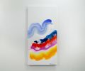 Love 20 | Oil And Acrylic Painting in Paintings by Claire Desjardins. Item composed of canvas and synthetic