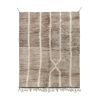 Natural Wool Rug - Handmade Rug | Area Rug in Rugs by Marrakesh Decor. Item composed of wool in boho or mid century modern style