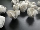 Hand-sculpted Clay Tulip Wall Sculpture – Botanical Wall | Sculptures by Leramic