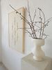 Framed VIII - Large Natural Decor | Tapestry in Wall Hangings by Lale Studio & Shop. Item composed of oak wood and wool in contemporary or japandi style