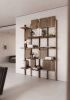 GATE modular shelves system Honey Stained | Shelving in Storage by SVITANOK by Artem Zakharchenko. Item made of wood & steel compatible with boho and minimalism style