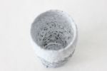 Terrazzo blue clay cup IV | Drinkware by ZHENI. Item composed of stoneware