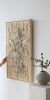 Duna - Wind-Sculpted Textile Art | Tapestry in Wall Hangings by Lale Studio & Shop. Item composed of oak wood & wool compatible with contemporary and japandi style