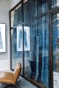Indigo Patchwork Curtains | Curtains & Drapes by Blue Print Amsterdam | Levi's® Ehrenstraße in Köln