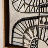 Passages Series - Mod - Set of 12 - Ceramic Wall Art | Wall Sculpture in Wall Hangings by Clare and Romy Studio. Item composed of stoneware in boho or mid century modern style