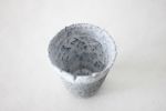 Terrazzo blue clay cup II | Drinkware by ZHENI. Item made of stoneware