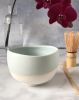 Seafoam - Bowl, Tea bowl | Dinnerware by Tomoko Ceramics. Item composed of stoneware