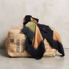 Wheat Handloom Jute Cotton Floor Pouf Cover | Pillows by Studio Variously