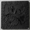 Scarred Void - Sculptural Wall Artwork | Wall Sculpture in Wall Hangings by Urban Plaster Bloom. Item compatible with minimalism and contemporary style