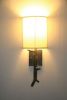Branch Sconce with shade | Sconces by CP Lighting. Item made of wood & linen