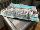Prospect Park Boathouse in Early Spring | Drawings by Noel Hefele. Item composed of paper