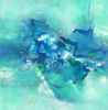 Natural Essences III | Mixed Media by Maria Bacha. Item composed of canvas in minimalism or contemporary style